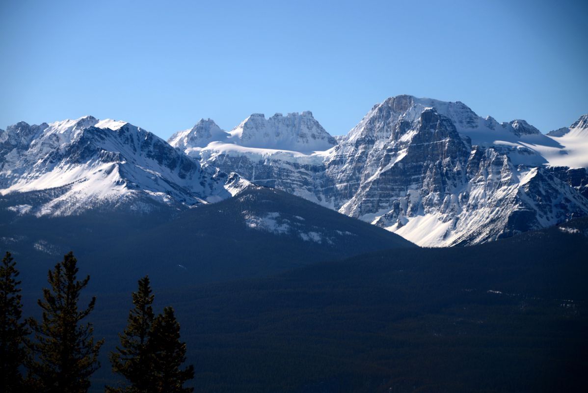 22B Panorama Peak, Quadra Mountain, Mount Fry and Tower Of Babel From Lake Louise Ski Area